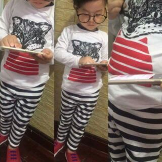 Bộ thun ôm bé trai bé gái 8-16kg