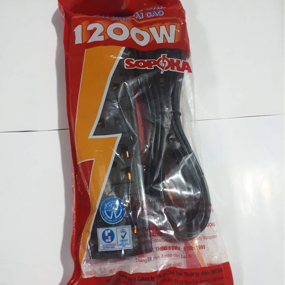 Ổ cắm điện chống cháy chịu tải Sopoka 4X3
