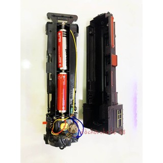 Đồ chơi đường ray xe lửa ben màu xanh