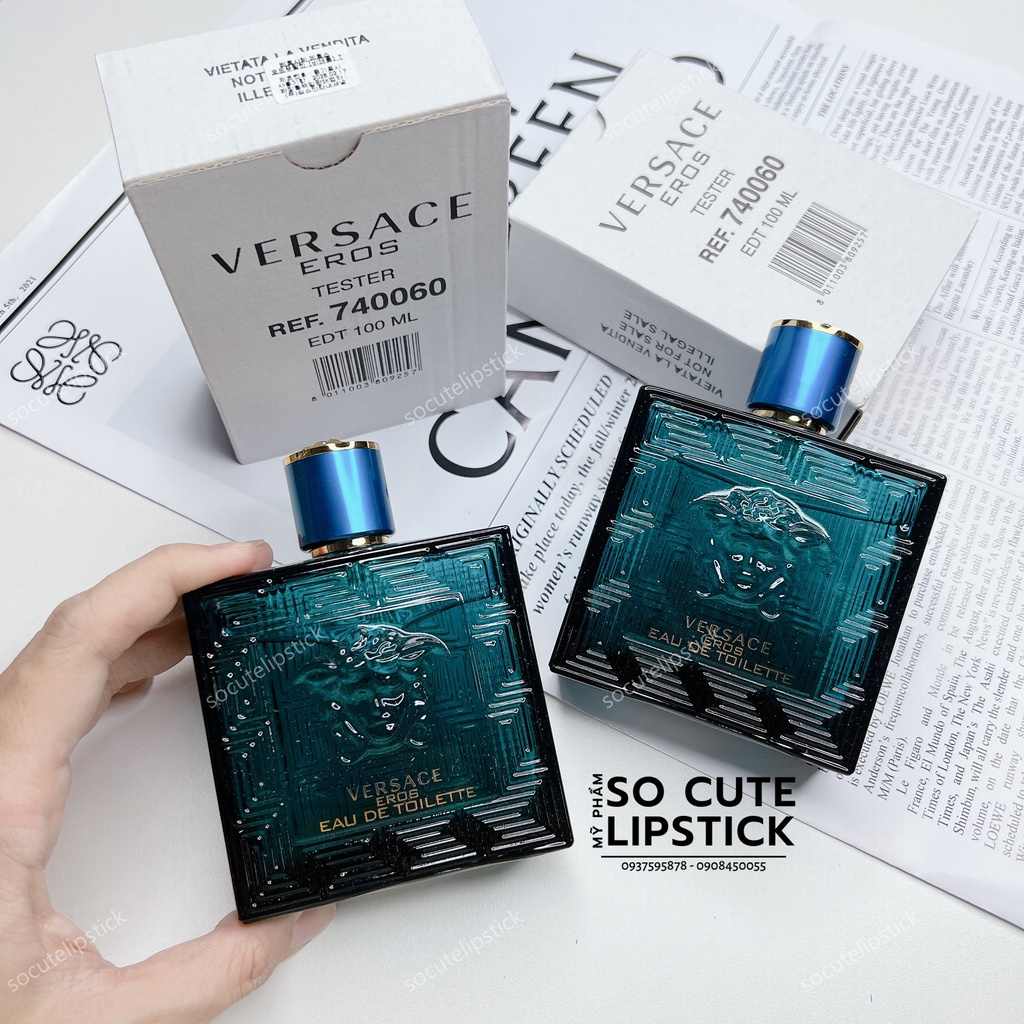 Nước Hoa Nam 𝗩𝗘𝗥𝗦𝗔𝗖𝗘 𝗘𝗥𝗢𝗦 Man EDT 10ML