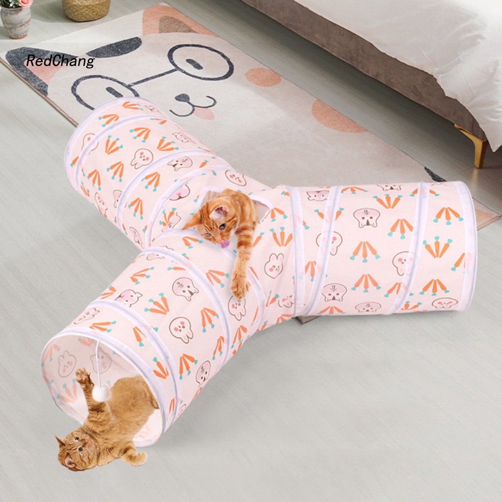 Đồ Chơi Ống Chui Có Bóng Lông Vui Nhộn Cho Mèo Cưng