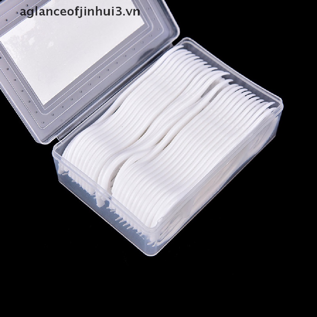 Set 1 Hộp / 50 Tăm Chỉ Nha Khoa Chất Lượng Cao