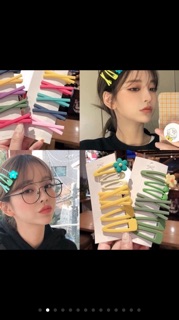 Set 7 kẹp tóc phong cách hàn quốc