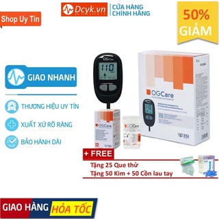 ✅ máy đo đường huyết- ogcare - dcyk0559