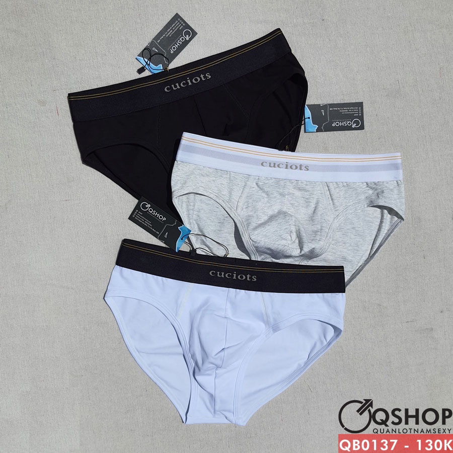Quần lót tam giác nam thun cotton cao cấp QSHOP QB0137