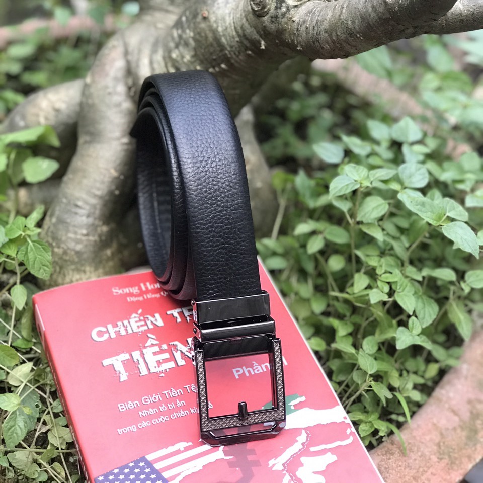 Dây lưng nam da bò, dây da nam chất mềm imata - [ bảo hành 12 tháng ]