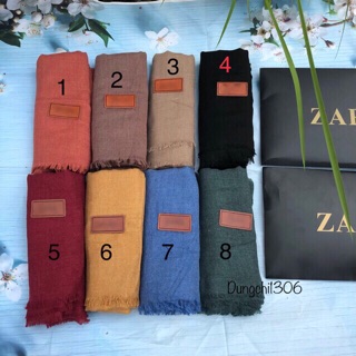 Khăn quàng cổ zara mỏng nhẹ chất đẹp