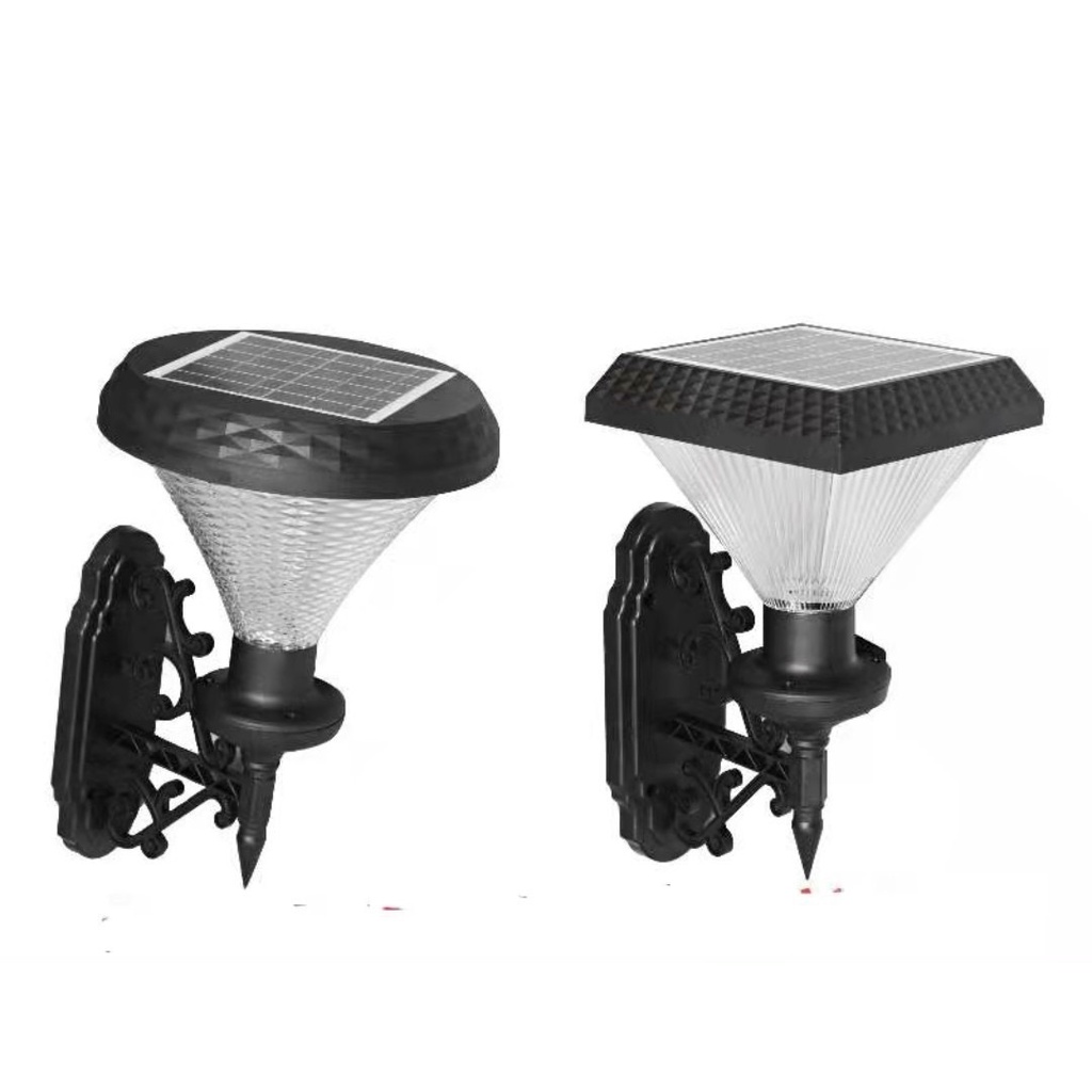 ĐÈN TRANG TRÍ NĂNG LƯỢNG MẶT TRỜI BẮT TƯỜNG TRỤ VUÔNG KIM CƯƠNG 60W MAYO WOLF - PIN 5000MAH - BH CHÍNHHÃNG 1 NĂM.