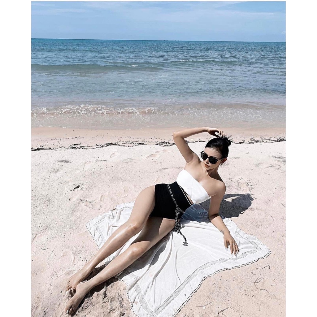 Đai váy áo xích phối da CN sang chảnh - Dây xích eo thắt váy áo nữ kim loại hàng cao cấp loại 1