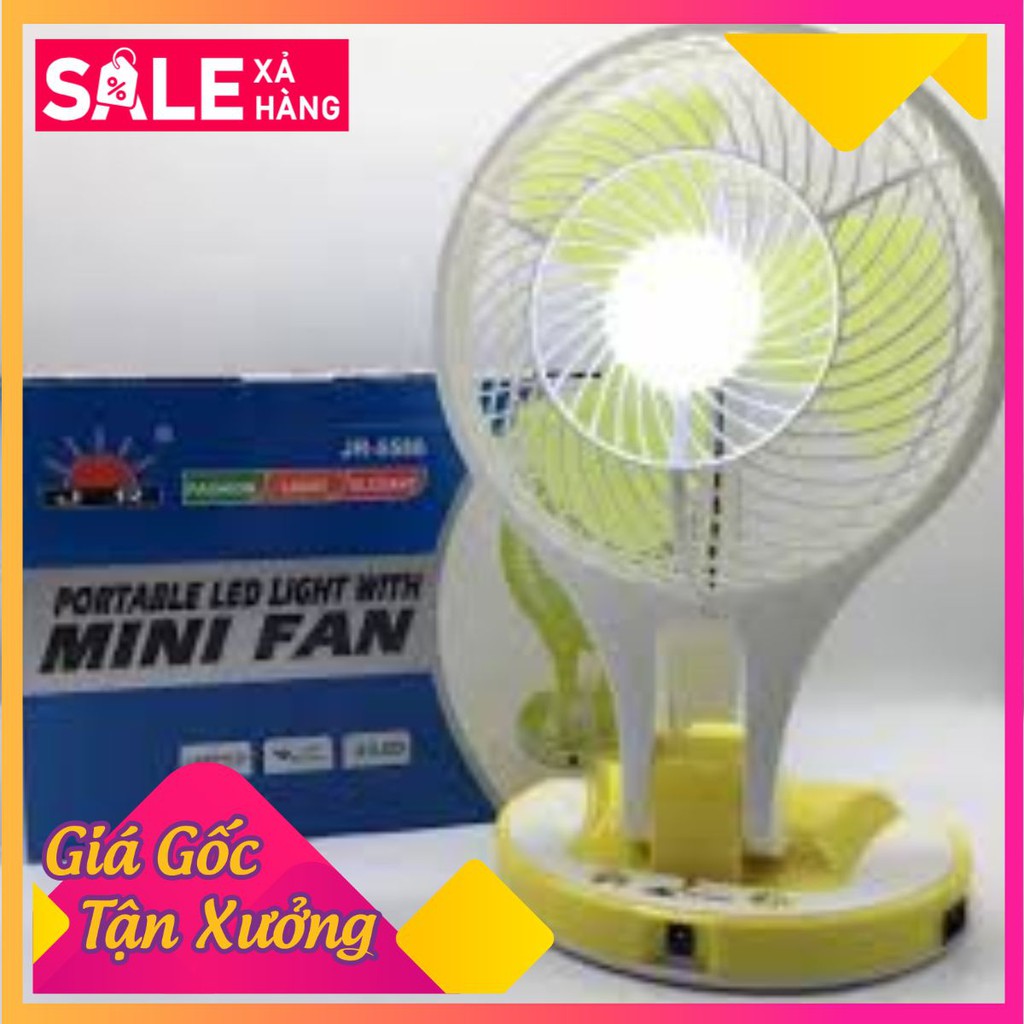 Quạt sạc tích điện Mini Fan JR 5580