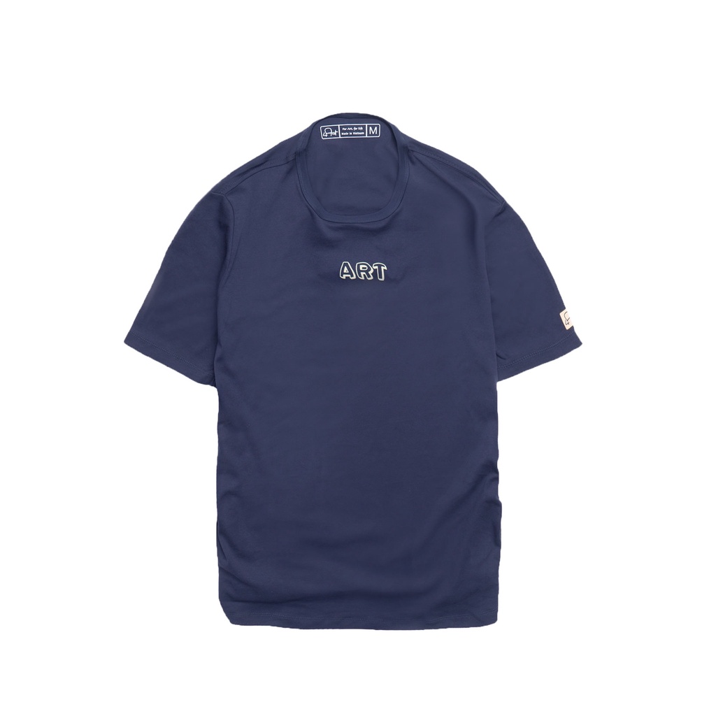 Áo Phông Cổ Tròn Cộc Tay Trơn Basic Chất Vải Co Dãn 4 Chiều Mềm Mại In Chữ ART Thời Trang MENCLOTHER | BigBuy360 - bigbuy360.vn