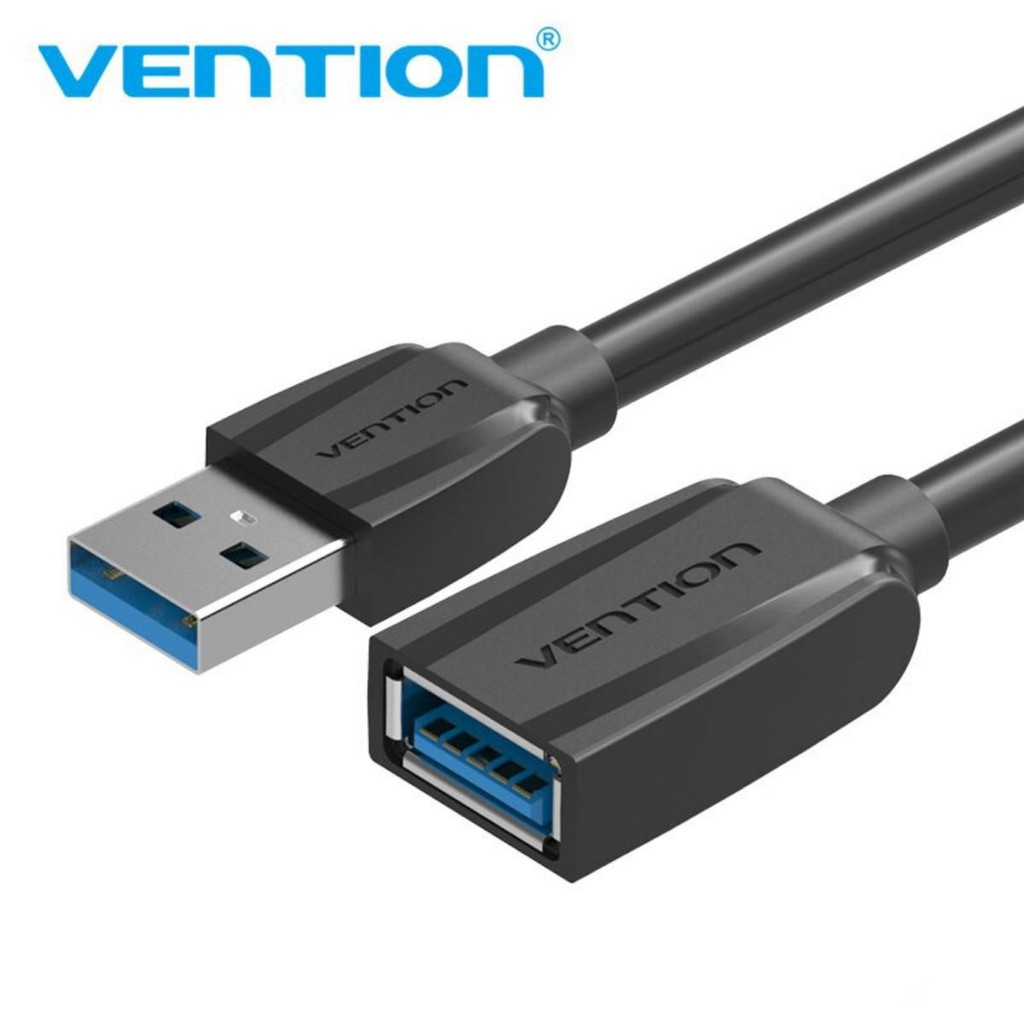 Dây cáp nối dài USB 3.0 1.5m/3m Vention VAS-A45 - Bảo Hành 12 tháng - Hàng chính hãng