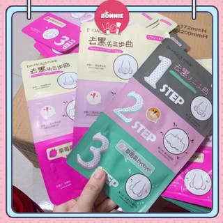 Mặt nạ lột mụn 🍅FREESHIP🍅Sét lột mụn 3 bươc Bioaqua nội địa Trung