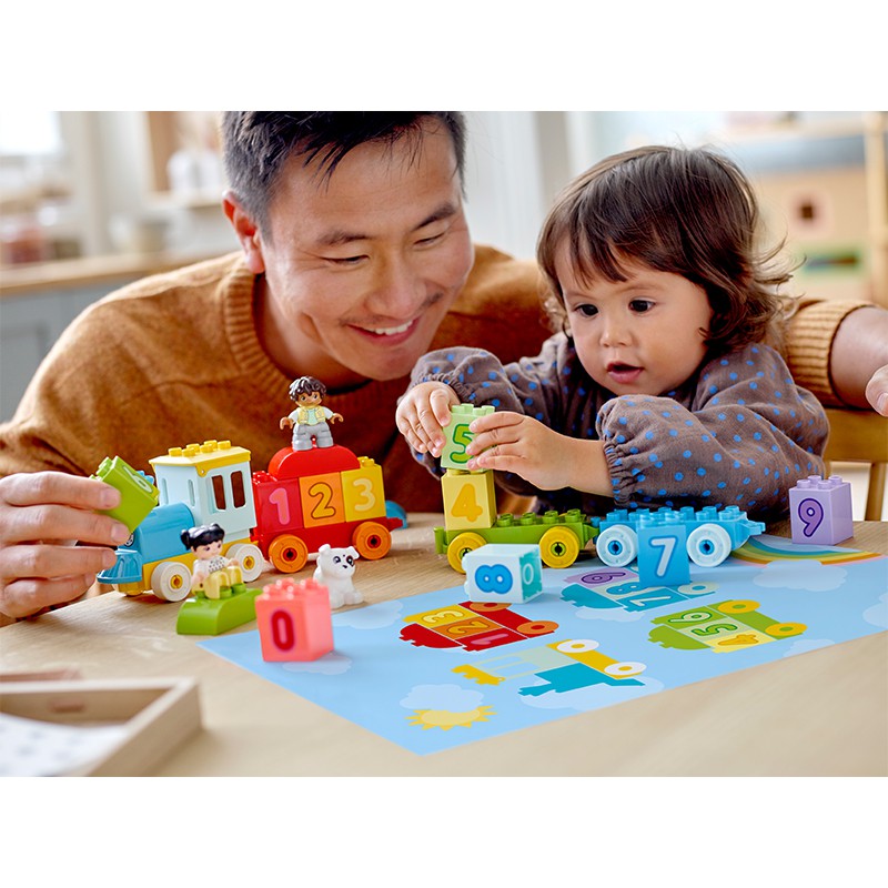 Đồ Chơi LEGO Tàu Lửa Học Đếm Số 10954