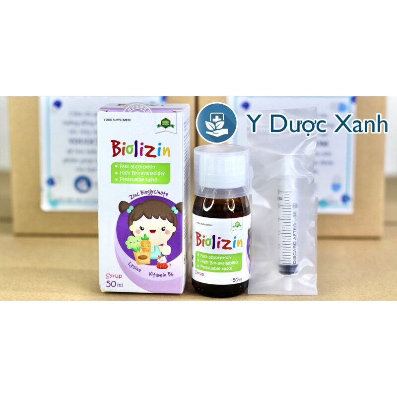 Mua  BIOLIZIN, 50 ml, Siro bổ sung kẽm cho bé - Y Dược Xanh