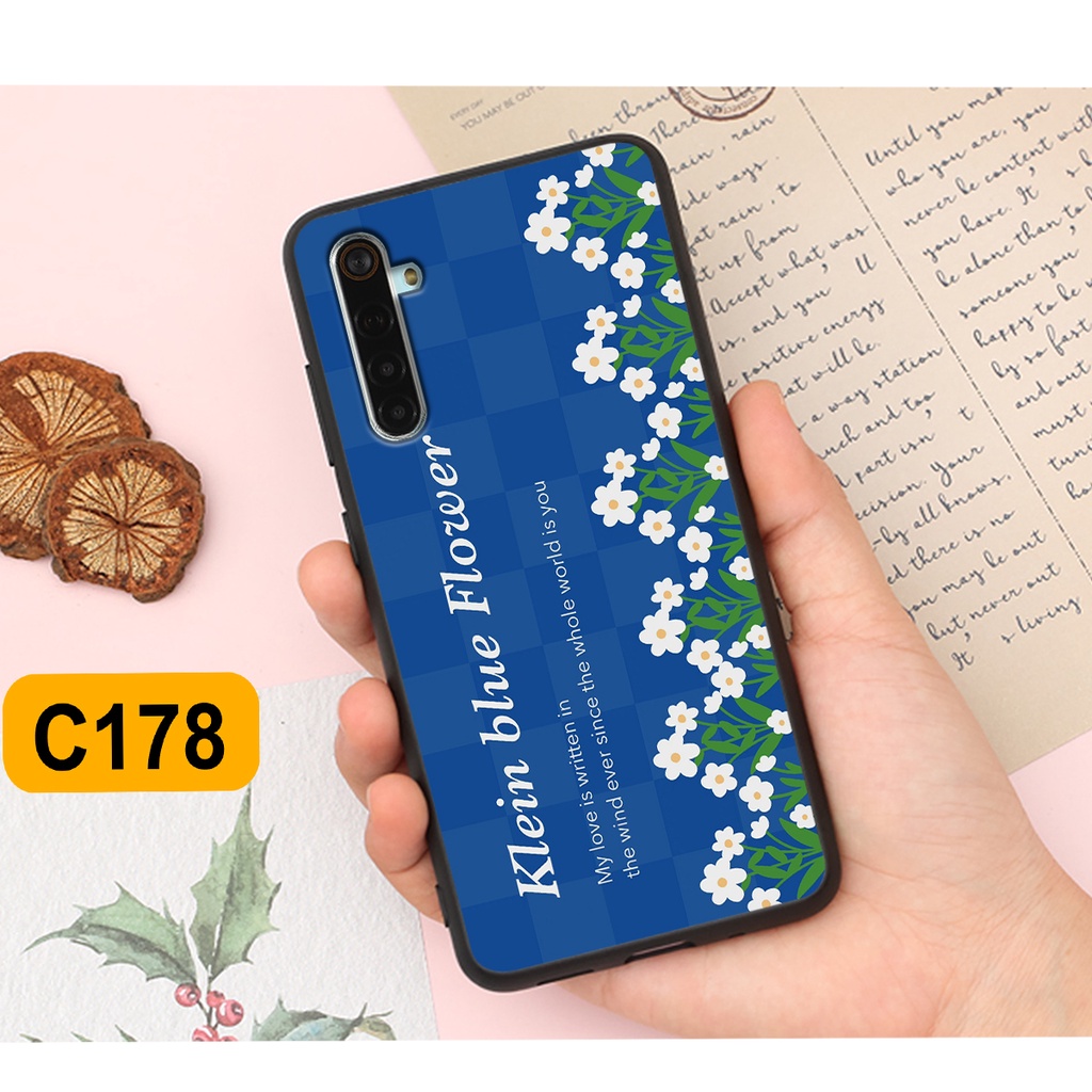 Ốp Realme 6 / 6 Pro in hình hoa cỏ nhẹ nhàng,họa tiết caro xinh xắn.ốp lưng chống sốc