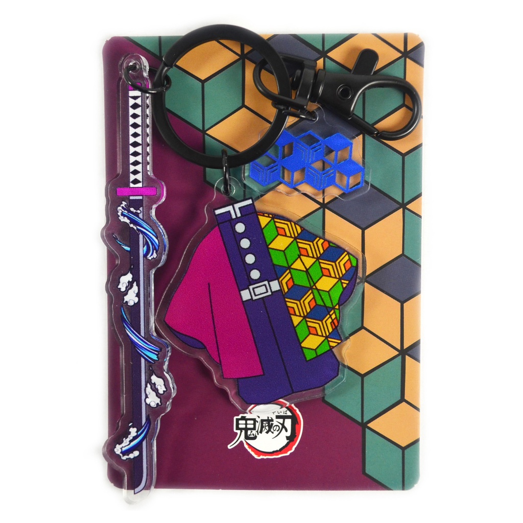 Sy2 Móc Khóa Acrylic Hình Demon Slayer Cho Bé