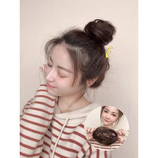 Búi rối bé (Tóc thật)