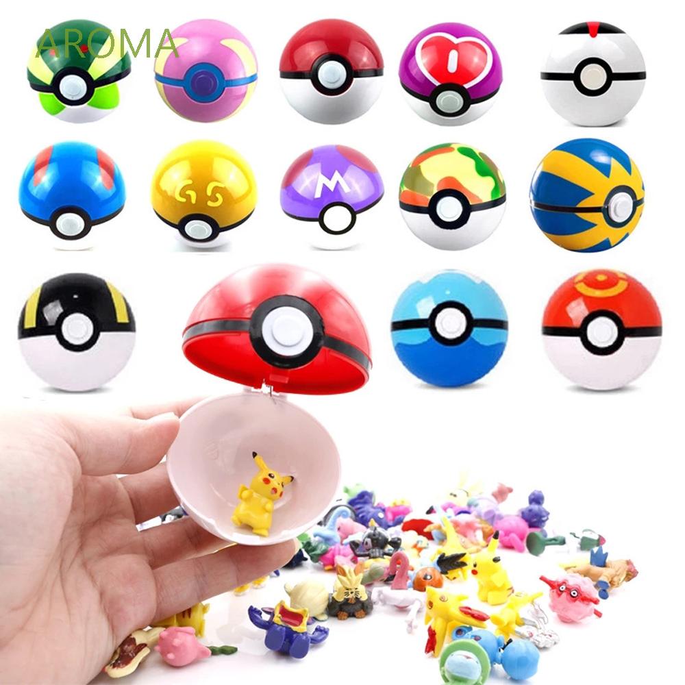 Set 15 Mô Hình Quả Bóng Pokemon Đồ Chơi Cho Bé 7cm