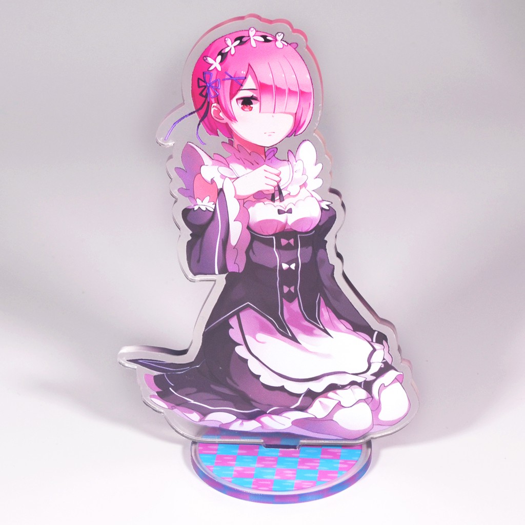 [thanh lý bán lỗ]Standee Tượng Mica Anime 15cm - Re:Zero [AAM] [PGN20]