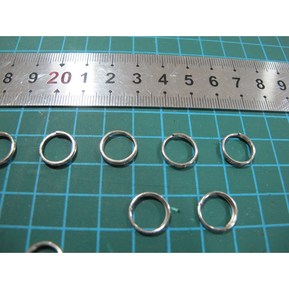 Khoen Tròn Inox nhỏ Móc Chìa Khóa