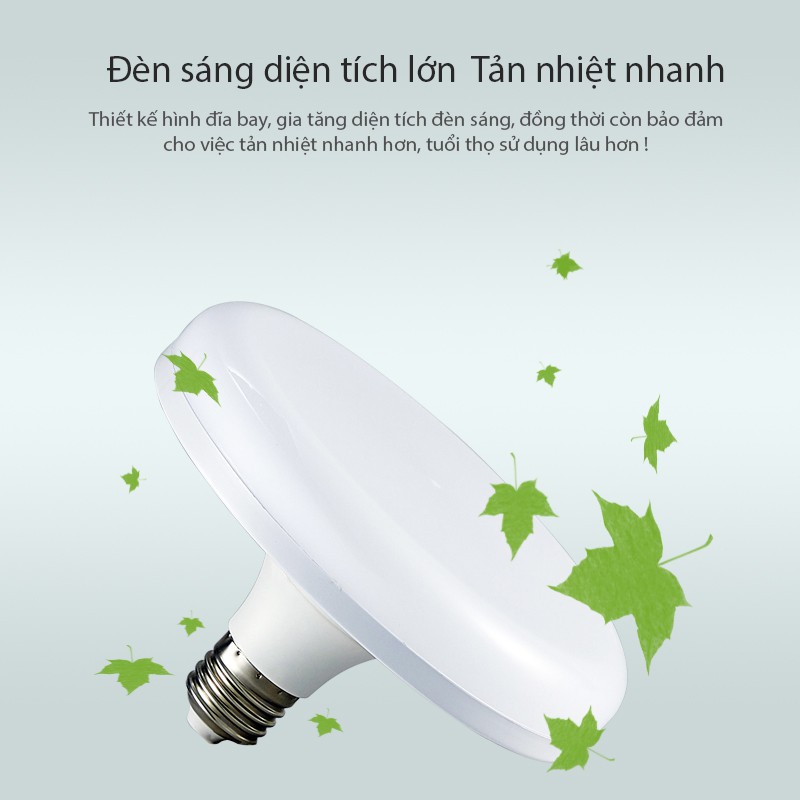 Đèn Led Đĩa Bay UFO đui xoáy 18W | BigBuy360 - bigbuy360.vn