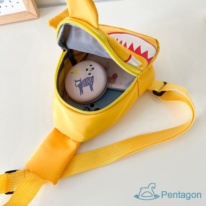 Túi Đeo Chéo In Họa Tiết Hoạt Hình Phong Cách Hàn Quốc Xinh Xắn Dành Cho Bé