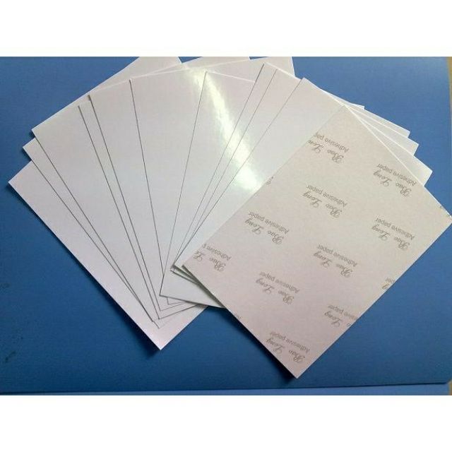 Giấy in ảnh decal  A4