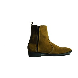 Giày boot nam da lộn- da bò thật. Mã số: B179