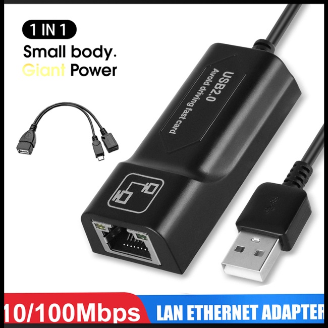 Bộ Chuyển Đổi Usb Kết Nối Mạng Lan Ethernet Tương Thích Với Amazon Fire Tv 3 / Stick Gen 2 / 2