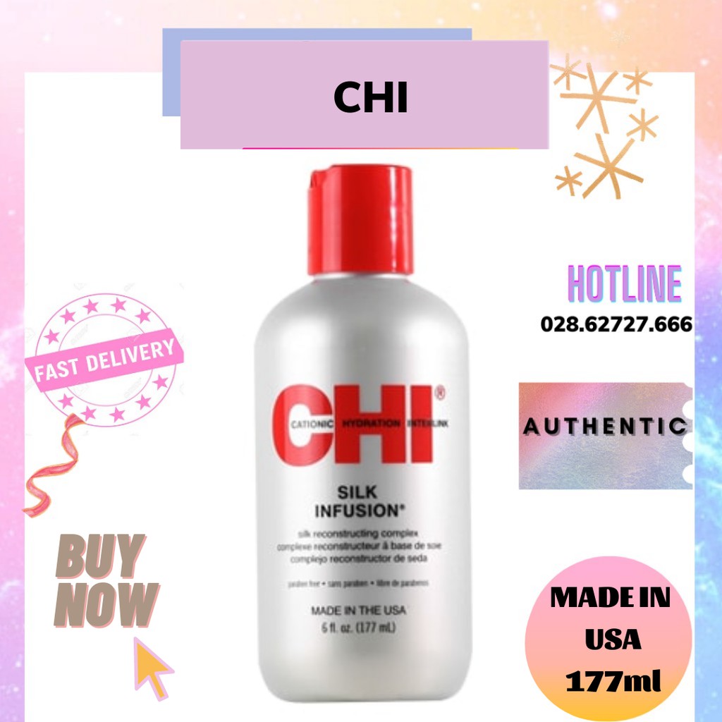 Tinh Dầu Dưỡng Tóc - CHI Silk Infusion 177ml