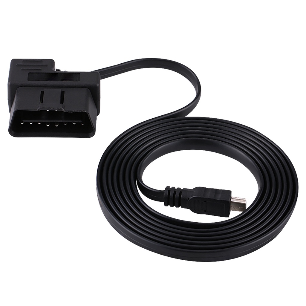 Dây cáp điều hợp mở rộng OBD-II EOBD 16 chân 180cm cho xe hơi