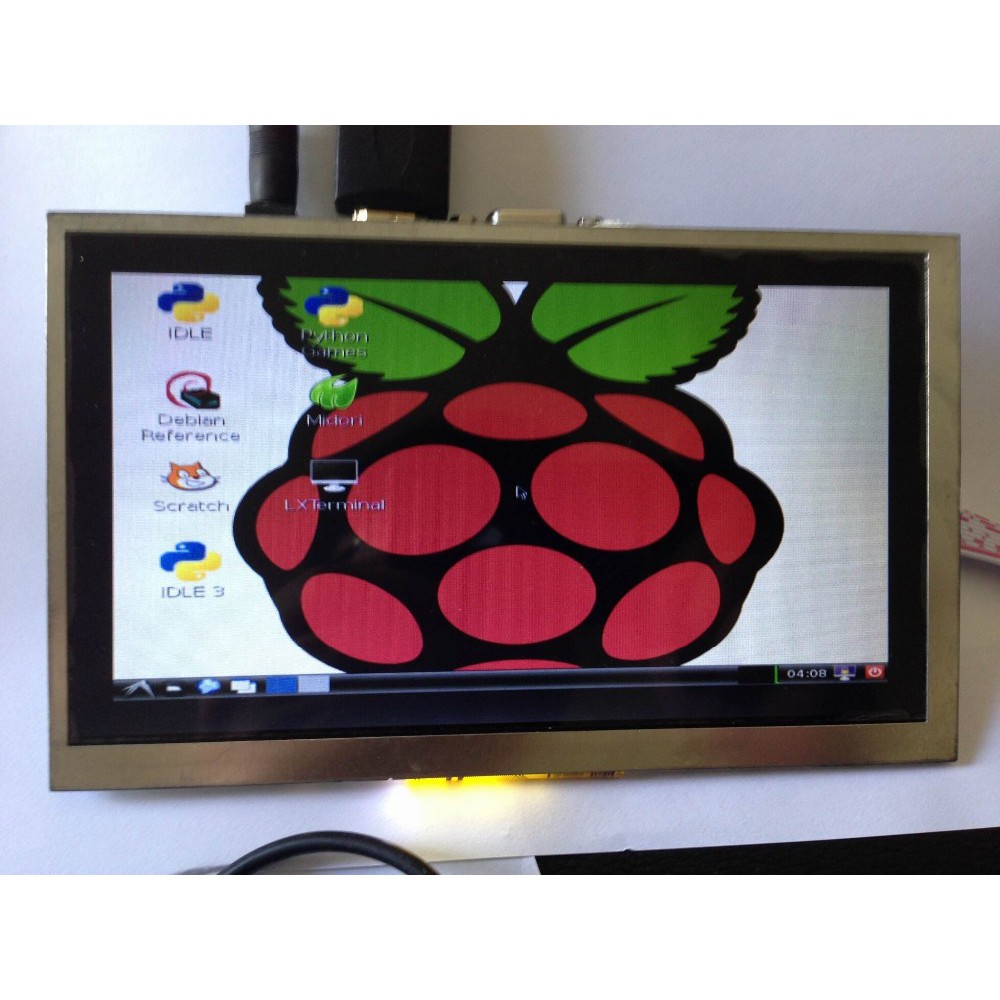 Mô Đun Màn Hình 7 Inch Raspberry Pi 3 Tn Lcd Với Hdmi Vga Av + Cáp Hdmi