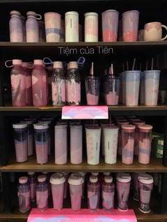 Ly, bình STARBUCKS SAKURA