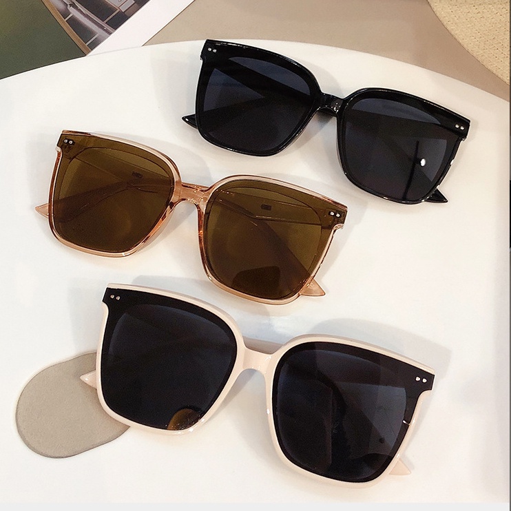 Kính Mát Gọng Vuông Chống Nắng Phong Cách Hàn Quốc Thời Trang Mới Cho Nữ