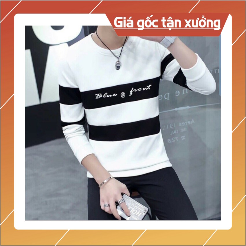 ÁO THUN NAM TAY DÀI THỂ THAO KHÁNG KHUẨN MẪU FROM BLUE MÀU TRẮNG SIÊU ĐẸP