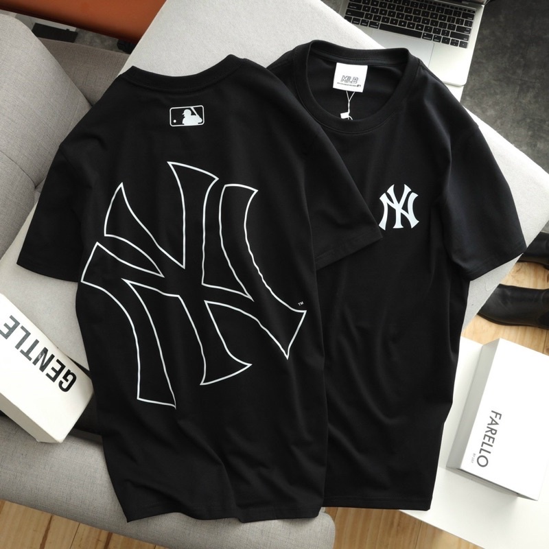 Áo Thun Unisex MLB chữ NY (T05)