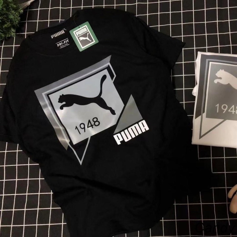 Áo Thun Puma Tay Ngắn Phong Cách Đường Phố Cá Tính