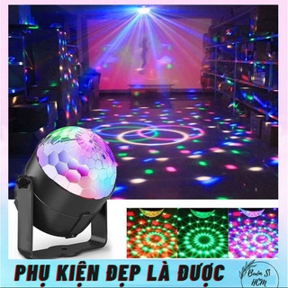 Đèn Led Xoay Trang Trí 7 Màu, Đèn Led Xoay Vũ Trường, Bar, Sân Khấu B231