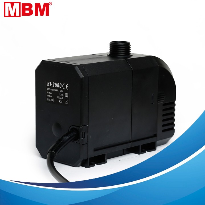 [GÍA HOT 3 NGÀY] [Nhập Mã Giảm Ngay 37k] Máy Bơm Chìm Mini 220V HJ-2500 2500L-HỖ TRỢ KĨ THUẬT TRỌN ĐỜI