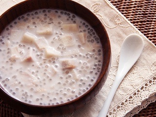 Bột báng Thái gói 400g ( Hạt trân châu nhỏ)
