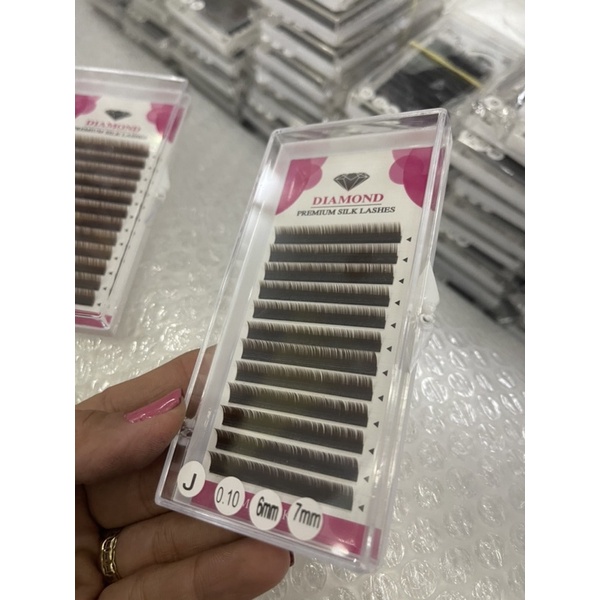 Mix nâu mi dưới cong B-chân mày J 007/010