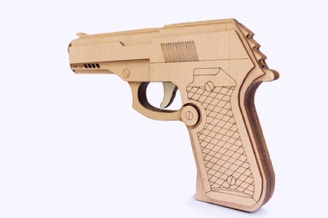 SÚNG GỖ BẮN CHUN