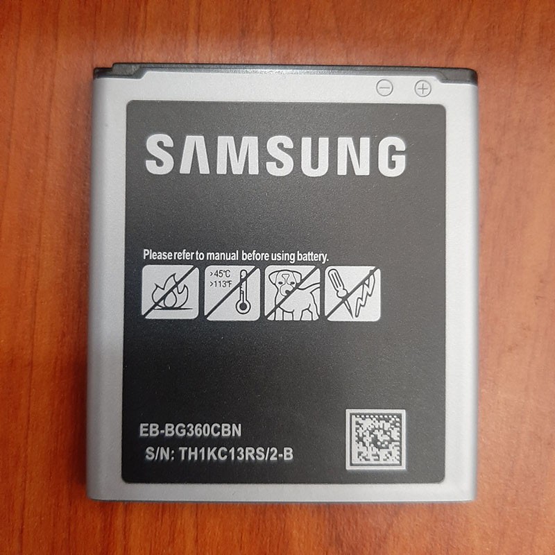 Pin Samsung Galaxy G360/J2/CORE PRIME/J200/G360H/G360P/G361/G361H/G3606/J200GU/G3608/G3609/EBBG360CBE/J2 2015