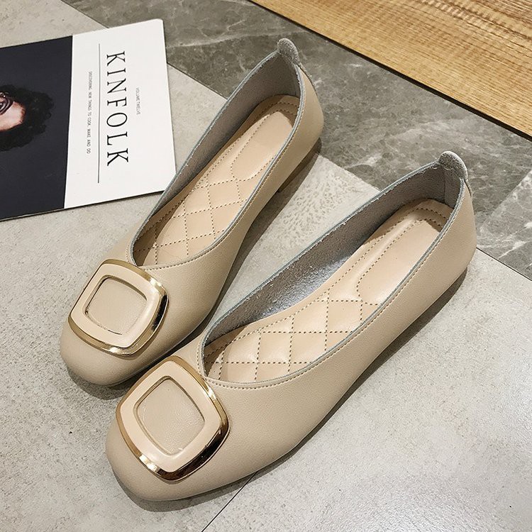 Giày Búp Bê Nữ Gót Vuông Size 41-43 | BigBuy360 - bigbuy360.vn