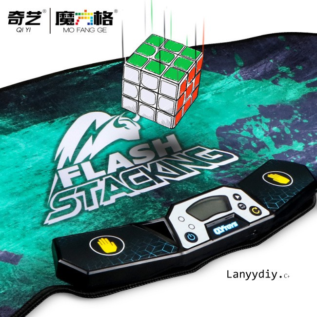 Thảm Cao Su Dạng Thanh Chống Trượt Dùng Để Luyện Tập Thể Thao Rubik's cube timer protection pad
