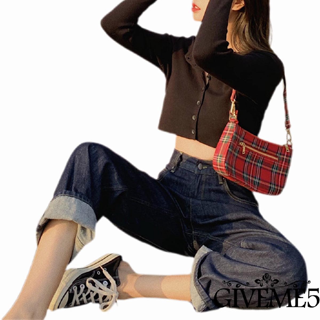 Áo Thun Lửng Dệt Kim Tay Dài Cài Nút Màu Trơn Giản Dị Thời Trang Cho Nữ