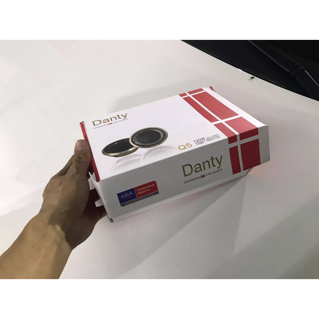 Loa tép Danty Q5 bộ 2 loa mệnh danh SIÊU TREBLE Đan Mạch bổ sung âm thanh hoàn hảo