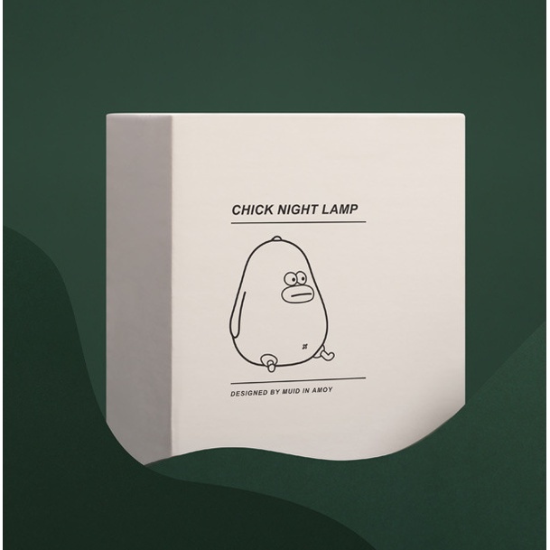 Đèn Ngủ Silicon Hình Chú Gà Con Đáng Yêu