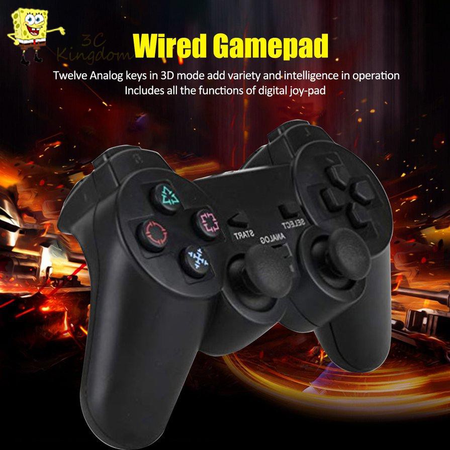 Tay Cầm Chơi Game Có Dây Cho Sony Ps2 Plasystation 2 Controle X3Ckingdomx